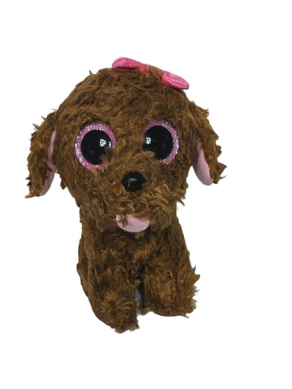 Ty Beanie Boos Maddie Puppy Dog Brown Plush 5.5 Inch